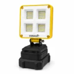 چراغ کار LED پرتابل کارناوال مدل چهار پنل با پایه شارژی