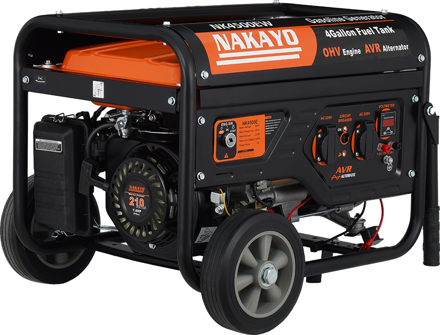 موتور برق بنزینی ناکایو 3 کیلووات استارتی مدل NK4500EW