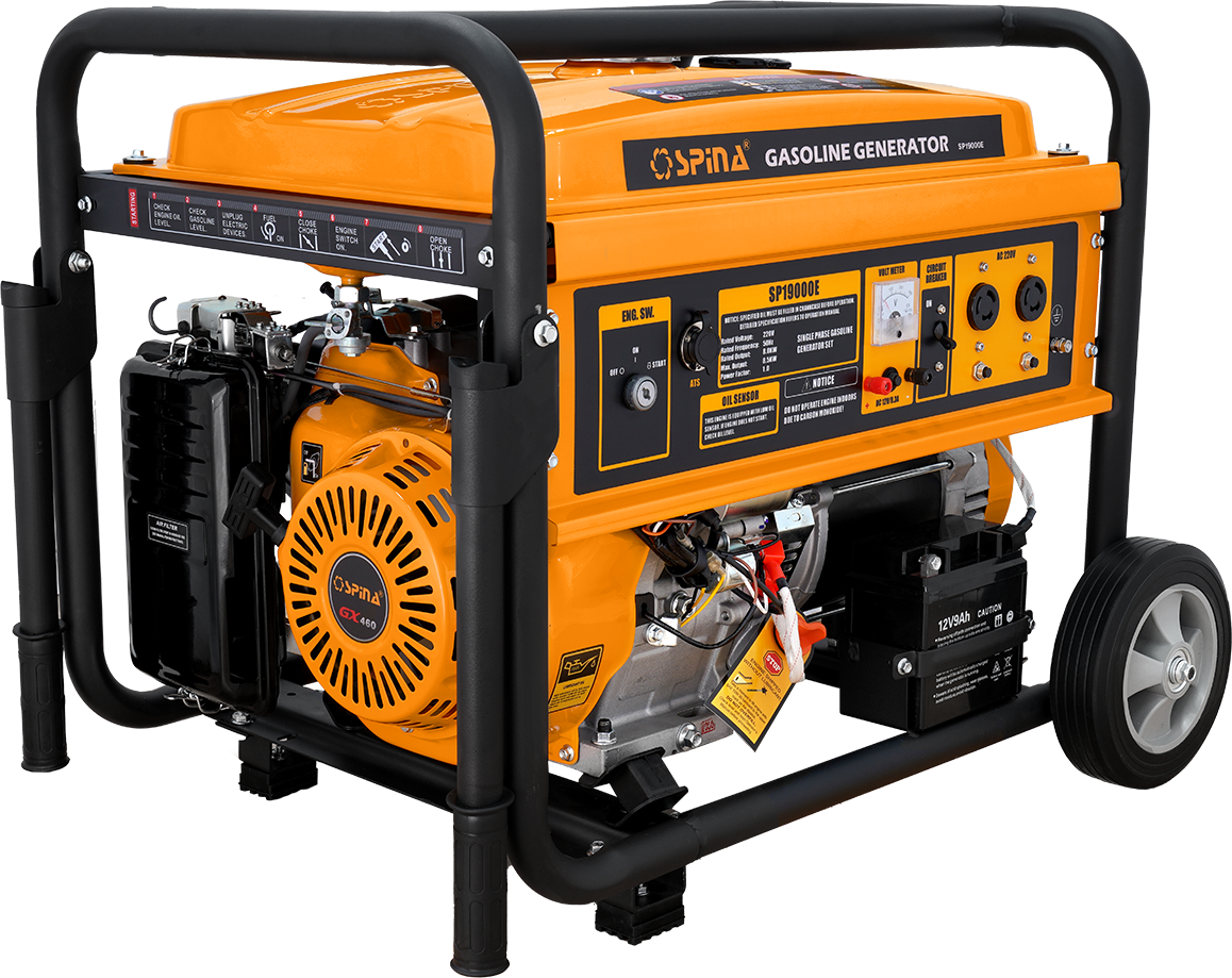 موتور برق بنزینی اسپینا استارتی SP19000E